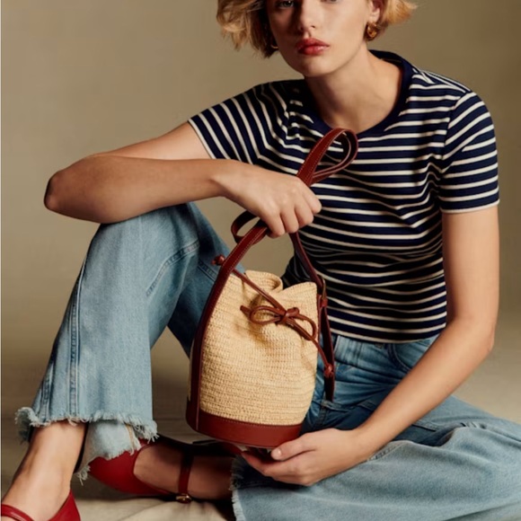 Sezane raffia bag - Picture 1 of 9